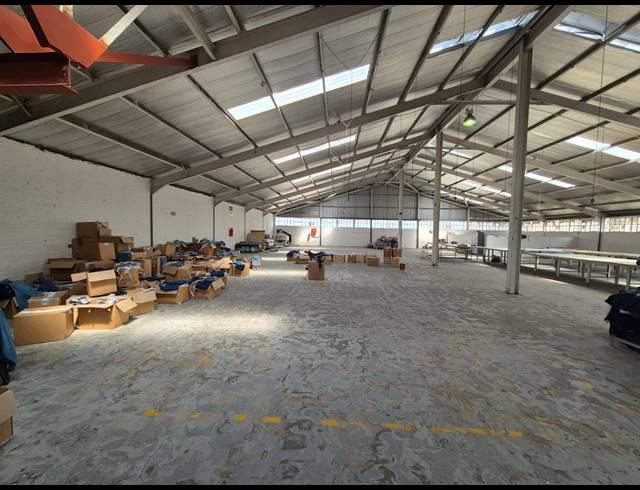4,000M² WAREHOUSE TO LET IN ELSIES RIVER INDUSTRIAL